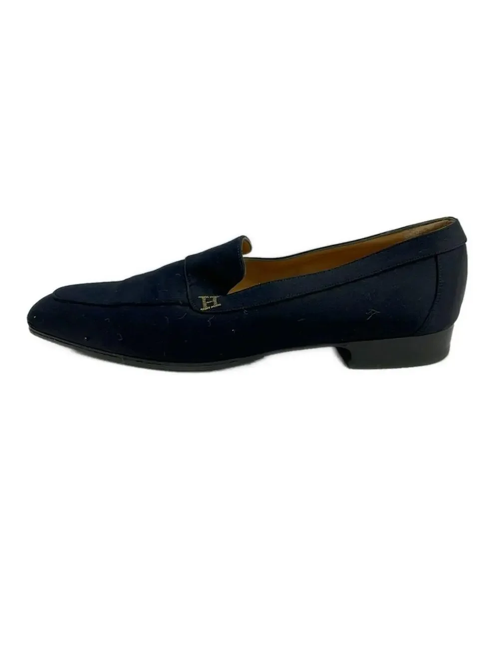 Hermes Black Satin Women's Shoes #277636H61B